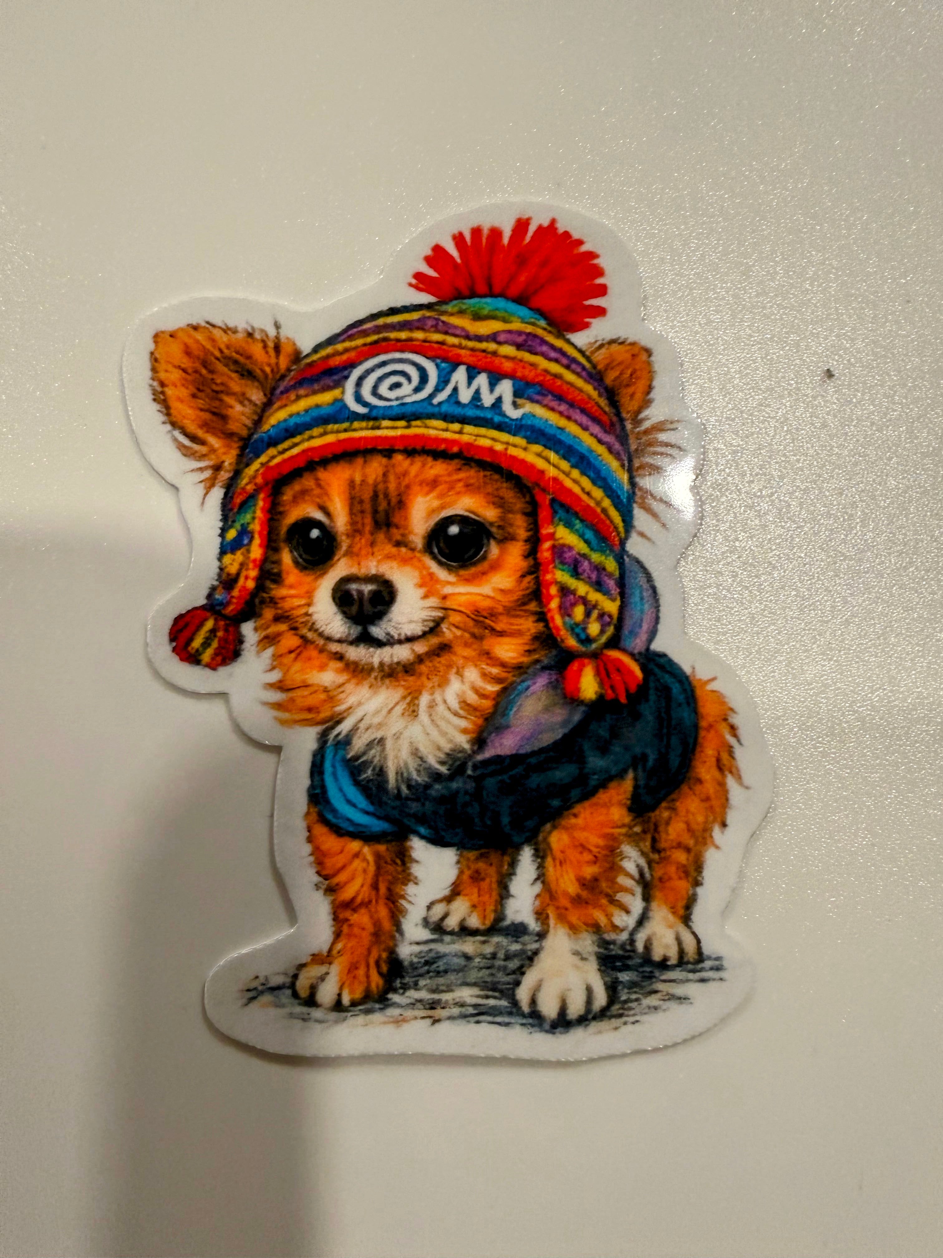 Tiny — Peruvian Punk Chihuahua Sticker