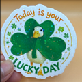 Today is Your Lucky Day — Goose Holographic Sticker