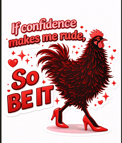 Confidence Gallina — If Confidence Makes Me Rude, So BE IT