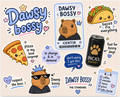 Dawsy Bossy — Capybara Sticker Sheet