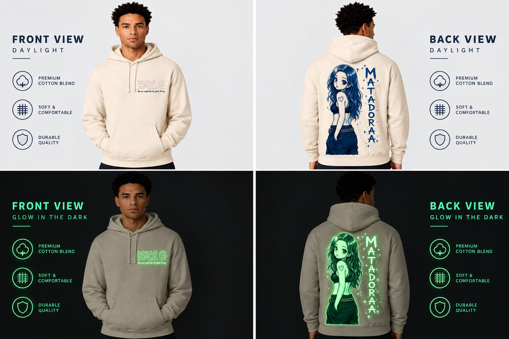 Improved glow-in-the-dark demonstration